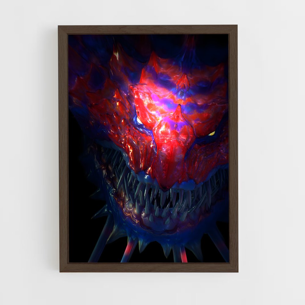 Poster Tête de Monstre – affiche Monster Hunter (vue 5)